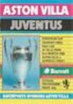 (SC026)   PROGRAMMA ORIGINALE UFFICIALE ASTON VILLA JUVENTUS COPPA CAMPIONI 1982