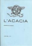 L'ACACIA - NOTIZIARIO DEL RITO SIMBOLICO - ANNO 1984 - N. 16