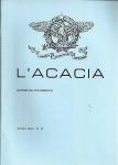 L'ACACIA - NOTIZIARIO DEL RITO SIMBOLICO - ANNO 1985 - N. 17