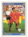 [DFD] FIGURINA CARD SCORE PANINI '92 - MESSINA DOLCETTI