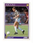 [CSA] FIGURINA CARD SCORE PANINI '92 - ASCOLI BIERHOFF