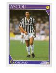 [CSA] FIGURINA CARD SCORE PANINI '92 - ASCOLI GIORDANO