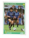 [CSA] FIGURINA CARD SCORE PANINI '92 - ATALANTA NICOLINI