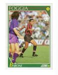 [CSA] FIGURINA CARD SCORE PANINI '92 - FOGGIA BARONE