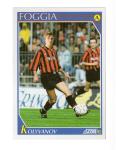 [CSA] FIGURINA CARD SCORE PANINI '92 - FOGGIA KOLYVANOV