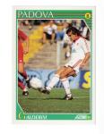 [CSA] FIGURINA CARD SCORE PANINI '92 - PADOVA GALDERISI