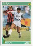 FIGURINA CARD SCORE PANINI '92 - PISA SIMEONE