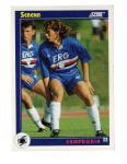 [CSA] FIGURINA CARD SCORE PANINI '93 - SAMPDORIA SERENA