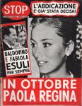 [SMNE] RIVISTA STOP ANNO 1968 NUMERO 1033 BALDOVINO E FABIOLA