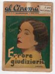 [AD11] AL CINEMA' 1940 N. 168 ERRORE GIUDIZIARIO OLMSTED