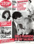 [SMNE] RIVISTA STOP ANNO 1992 NUMERO 2295 FABRIZIO FRIZZI e RITA DALLA CHIESA