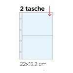 10 Inserti  PER LA RACCOLTA DI FIGURINE  -  2 tasche formato 22 × 15,2 cm