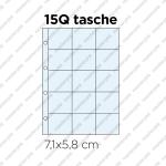 10 Inserti  PER LA RACCOLTA DI FIGURINE - 15 tasche formato 7,1 × 5,8 cm