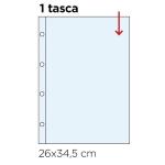 10 Inserti per RACCOGLITORE FIGURINE XL - 1 tasca formato 26 × 34,5 cm