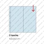 5 INSERTI RACCOGLITORE SANTINI e IMMAGINI SACRE 2 tasche