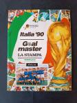 album figurine adesive GOAL MASTER Italia 90 La stampa completo anno 1990