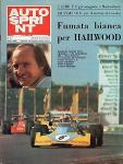 AUTOSPRINT ANNO 1972 NUMERO 40 CON INSERTO DOMENICA SPRINT