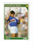 [CSA] FIGURINA CARD SCORE PANINI '92 - SAMPDORIA SILAS