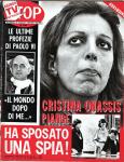 [SMNE] RIVISTA STOP ANNO 1978 NUMERO 1560 CRISTINA ONASSIS