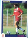 FIGURINA CARD SCORE PANINI '93 - ANCONA FONTANA