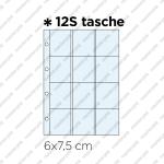 20 Inserti  PER LA RACCOLTA DI FIGURINE - 12 tasche formato 6×7.5 cm - f.to 2017