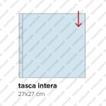 5 INSERTI per raccoglitore I SANTINI MAXI - 1 tasche 27 X 27 Cm