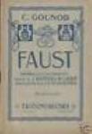 DRAMMA LIRICO C.GOUNOD-FAUST-ANNO 1900 CIRCA -ED.RICORDI