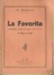 DRAMMA SERIO DONIZETTI-LA FAVORITA-ANNO 1934-ED.MUSICALI