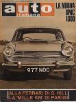 AUTO ITALIANA 1964 NUMERO 43 LA NUOVA BMC 1800