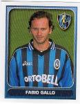 FIGURINA CALCIO MERLIN 2001-ATALANTA-GALLO