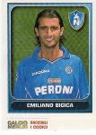 FIGURINA CALCIO MERLIN 2001-NAPOLI-BIGICA