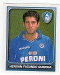 FIGURINA CALCIO MERLIN 2001-NAPOLI-QUIROGA