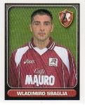 FIGURINA CALCIO MERLIN 2001-REGGINA-SBAGLIA