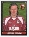 FIGURINA CALCIO MERLIN 2001-REGGINA-STOVINI