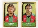 FIGURINA CALCIO MERLIN 2001-TERNANA-GRABBI-MICCOLI