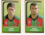 FIGURINA CALCIO MERLIN 2001-TERNANA-SMOJE-TEODORANI