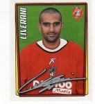 FIGURINA CALCIO MERLIN 2002  PERUGIA LIVERANI