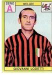 [AZ1] FIGURINA CALCIATORI PANINI 1968/69  MILAN  LODETTI